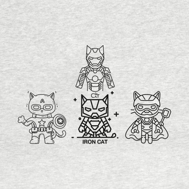 Cats avengers - funny cats memes by Tee.gram